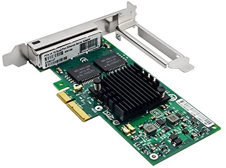 Quad Copper RJ45 Ports Padarsey Intel 82580 Chipset I340-T4 E1G44HT 1G Gigabit Ethernet Network Adapter NIC PCI Express 2.0 X4